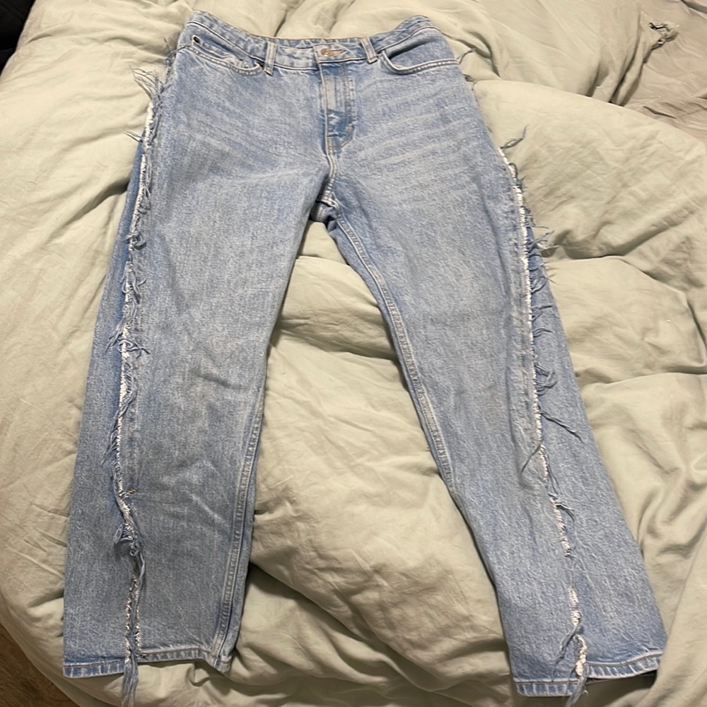 Topshop straight leg jeans